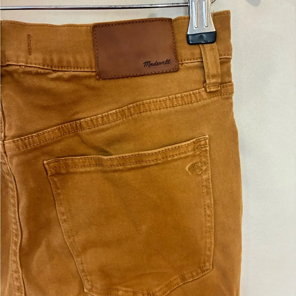 Madewell 9” High Riser Skinny Skinny Brown‎ Chino Jeans Womens 27/28